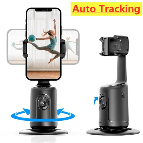 360 Auto Face Tracking Gimbal AI Smart Phone Holder