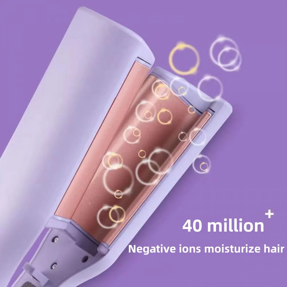 Hair Curling Iron 32mm Deep Wave Curler 4 Temperature