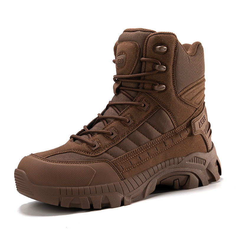Men's Waterproof High-Top Hiking Boots