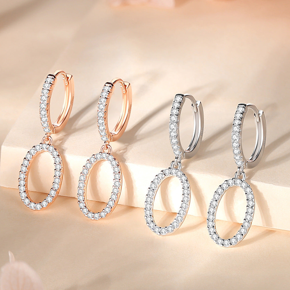 Sterling Silver 925 Light Luxury European And American Ring