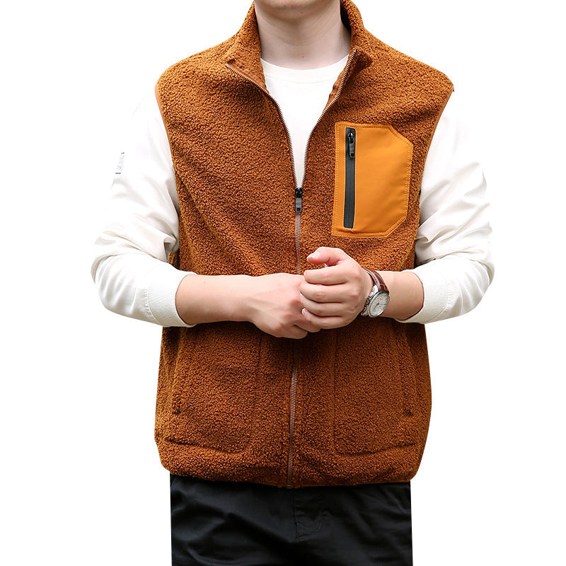 Men's Fleece-Lined Warm Casual Vest