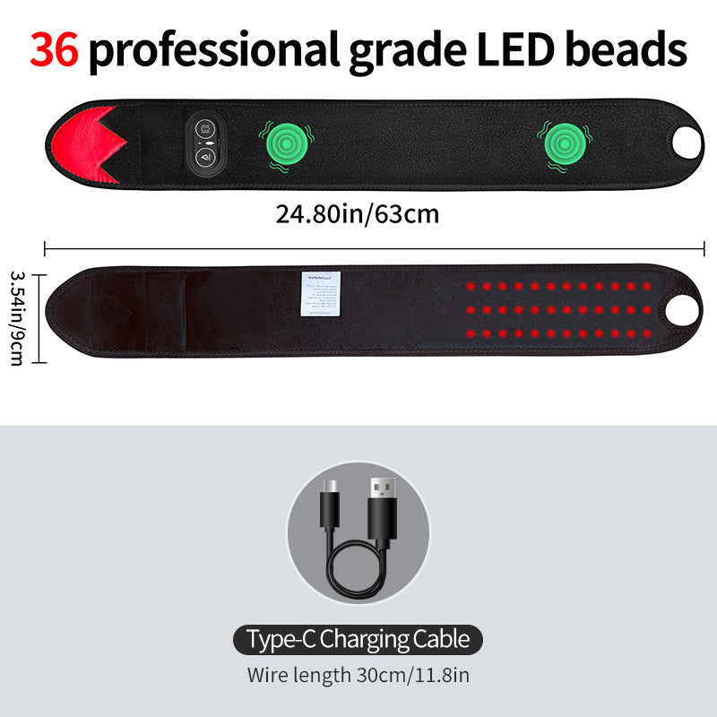 Red Light Therapy Heated Wrist Massager Wrap