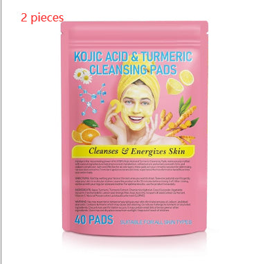 Turmeric Cleansing Pad Compressed Kojic Acid