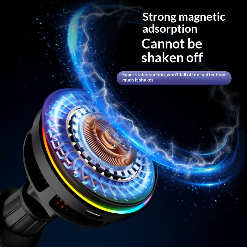 Magnetic Wireless Car Charger Phone Mount